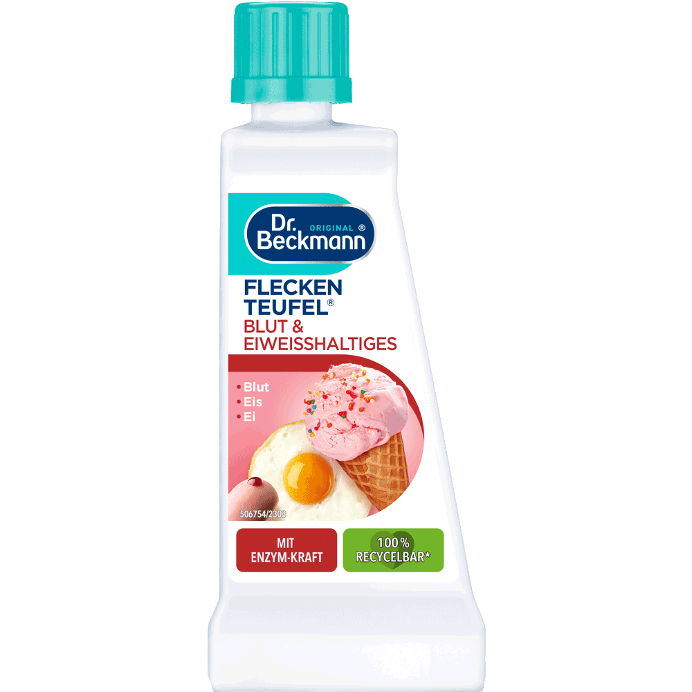 Bild: Dr. Beckmann Fleckenteufel Blut & Eiweißhaltiges