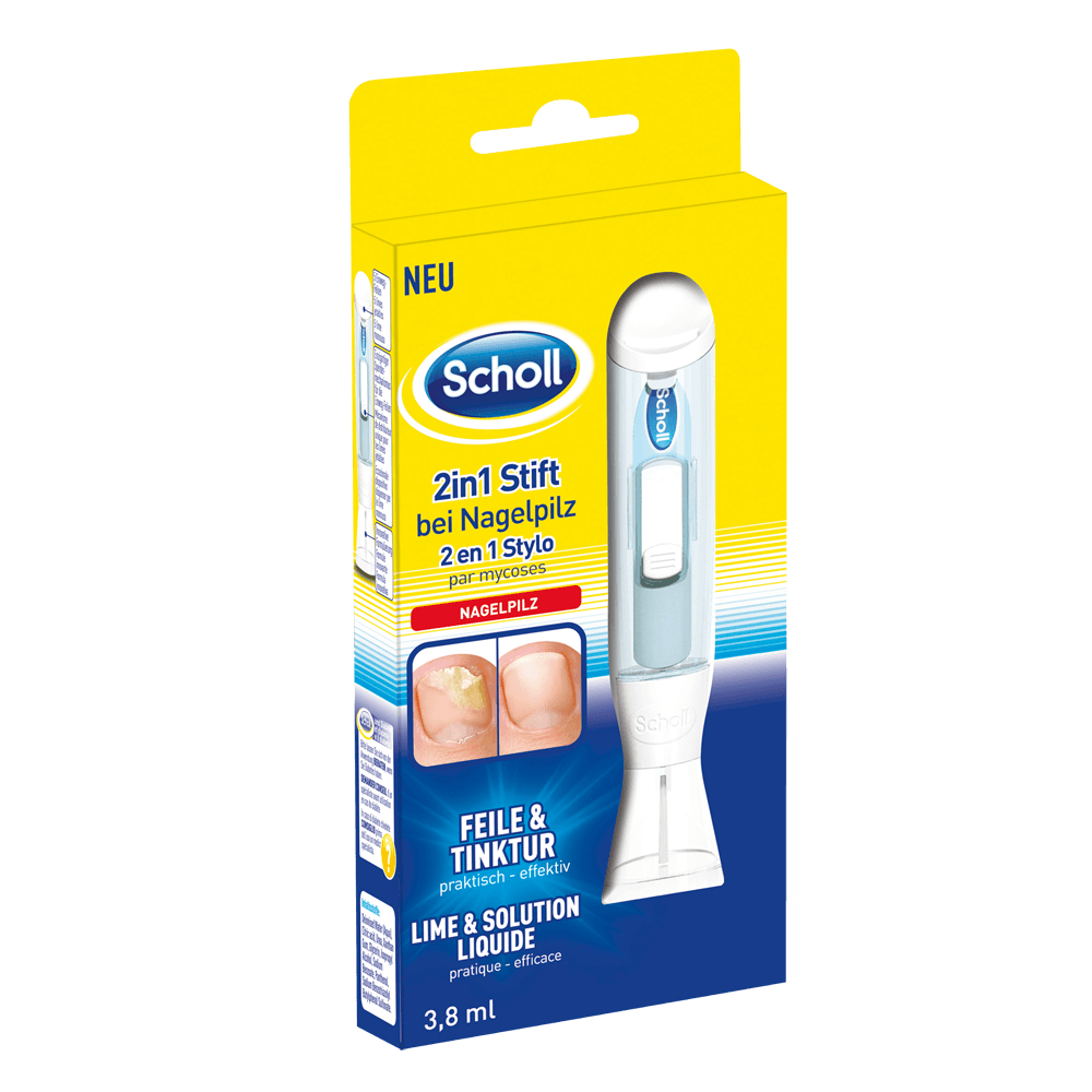 Bild: Scholl 2in1 Stift bei Nagelpilz