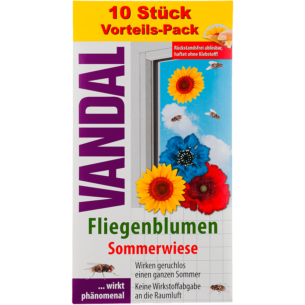 Bild: VANDAL Fenster Fliegenfalle Sommerwiese