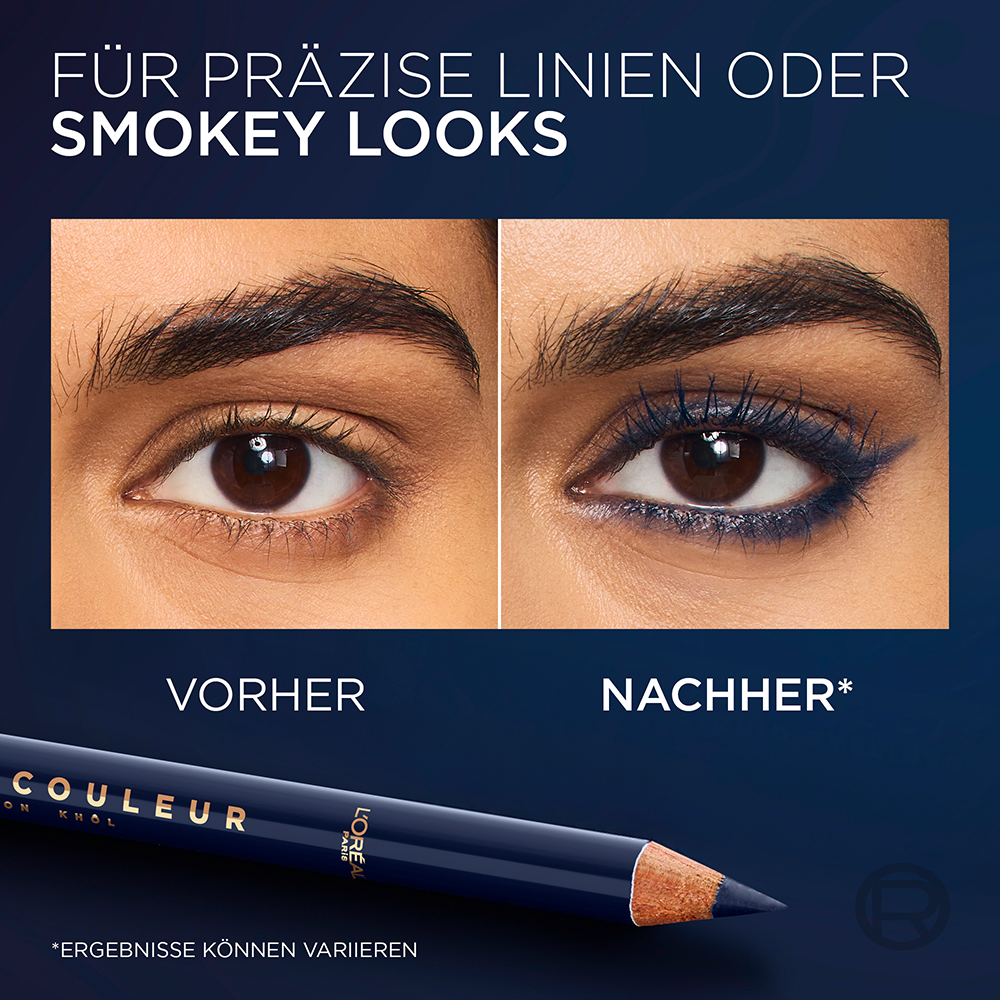 Bild: L'ORÉAL PARIS Haute Couleur Khol Eyeliner Bleu Suede