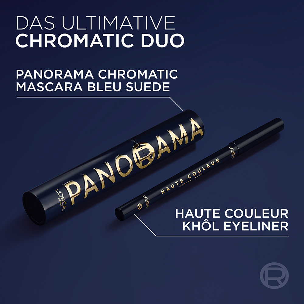 Bild: L'ORÉAL PARIS Haute Couleur Khol Eyeliner Bleu Suede