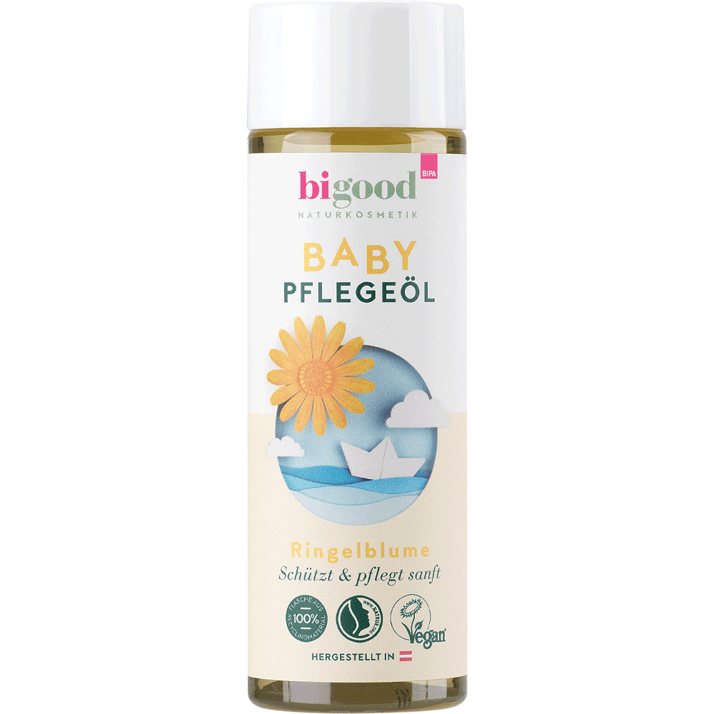 Bild: bi good baby Pflegeöl Ringelblume