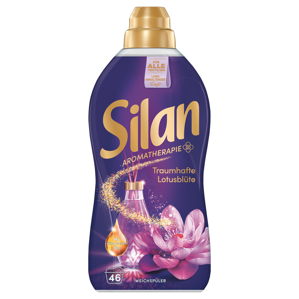 Bild: Silan Weichspüler Aromatherapie Traumhafte Lotusblüte 