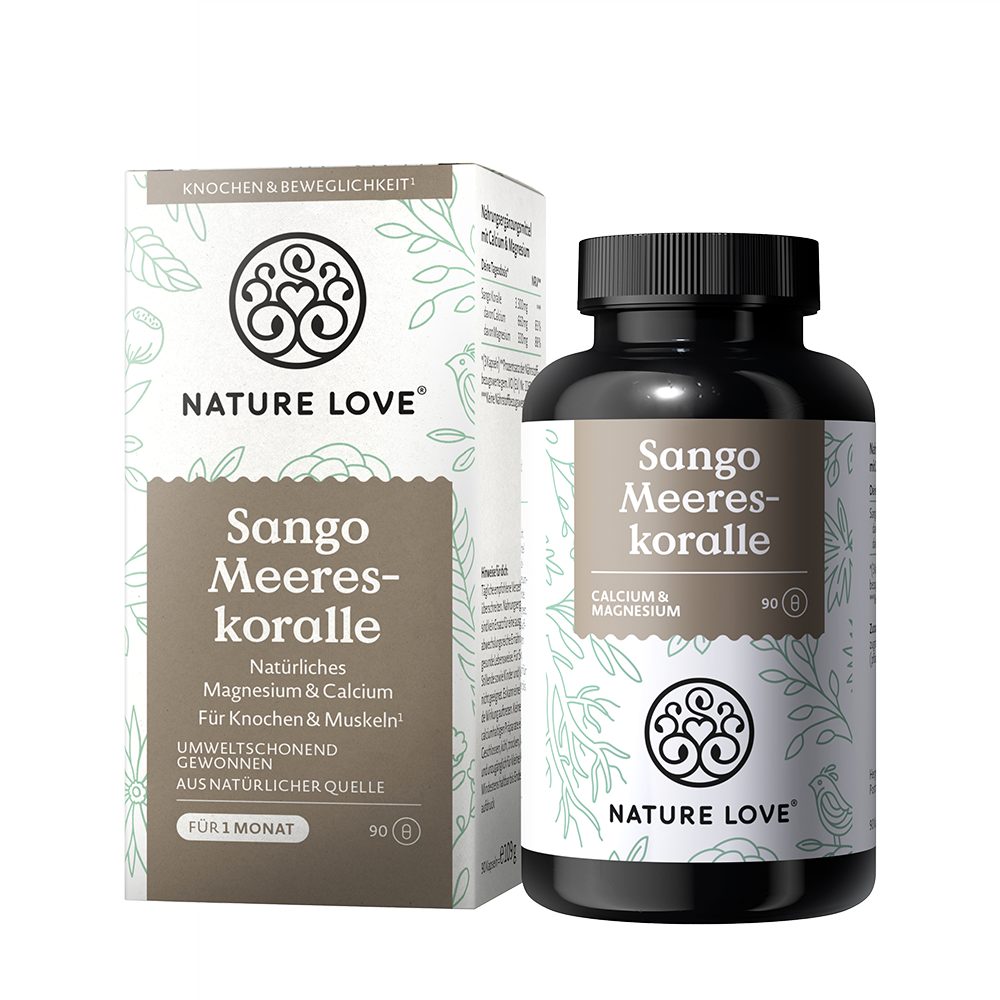 Bild: NATURE LOVE Sango Meereskoralle 