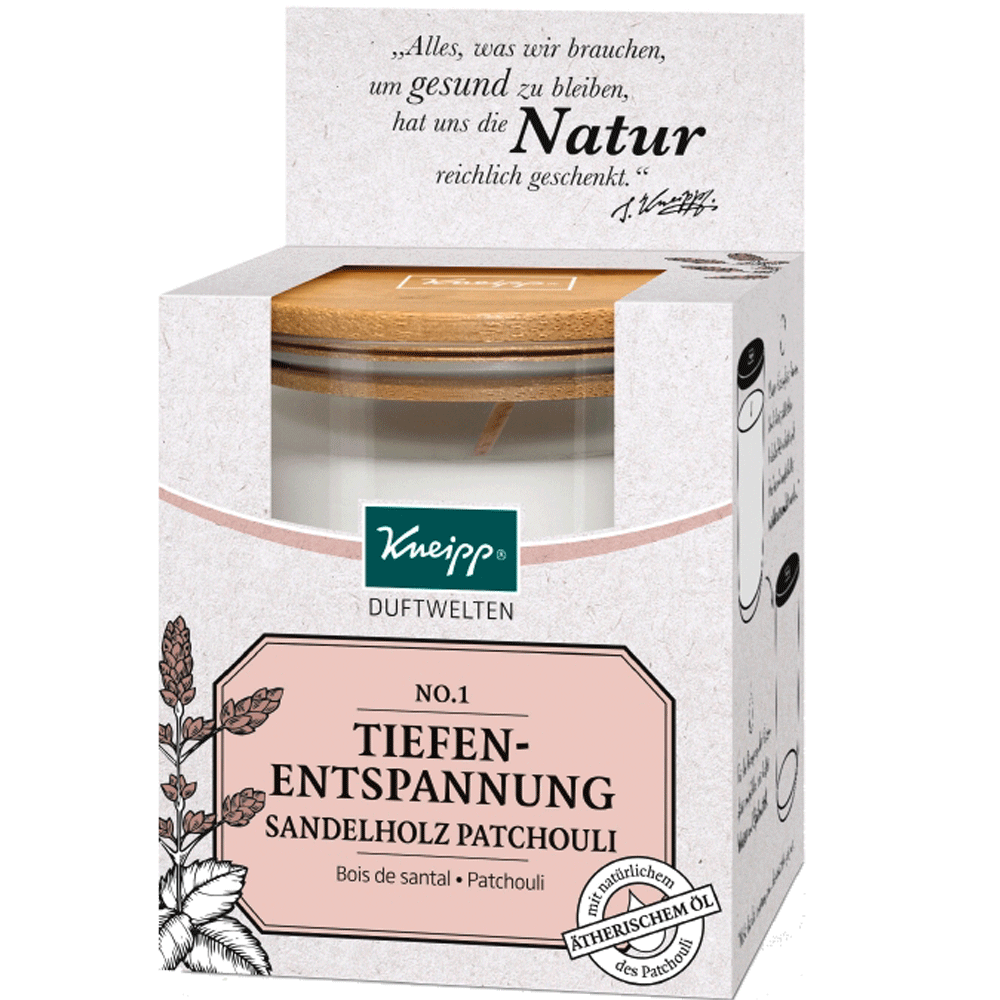 Bild: Kneipp Duftkerze Tiefenentspannung 