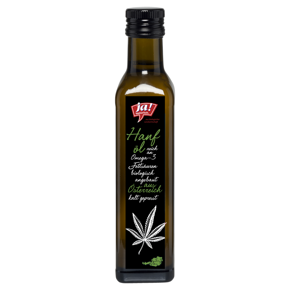 Bild: ja! Natürlich. Hanföl 