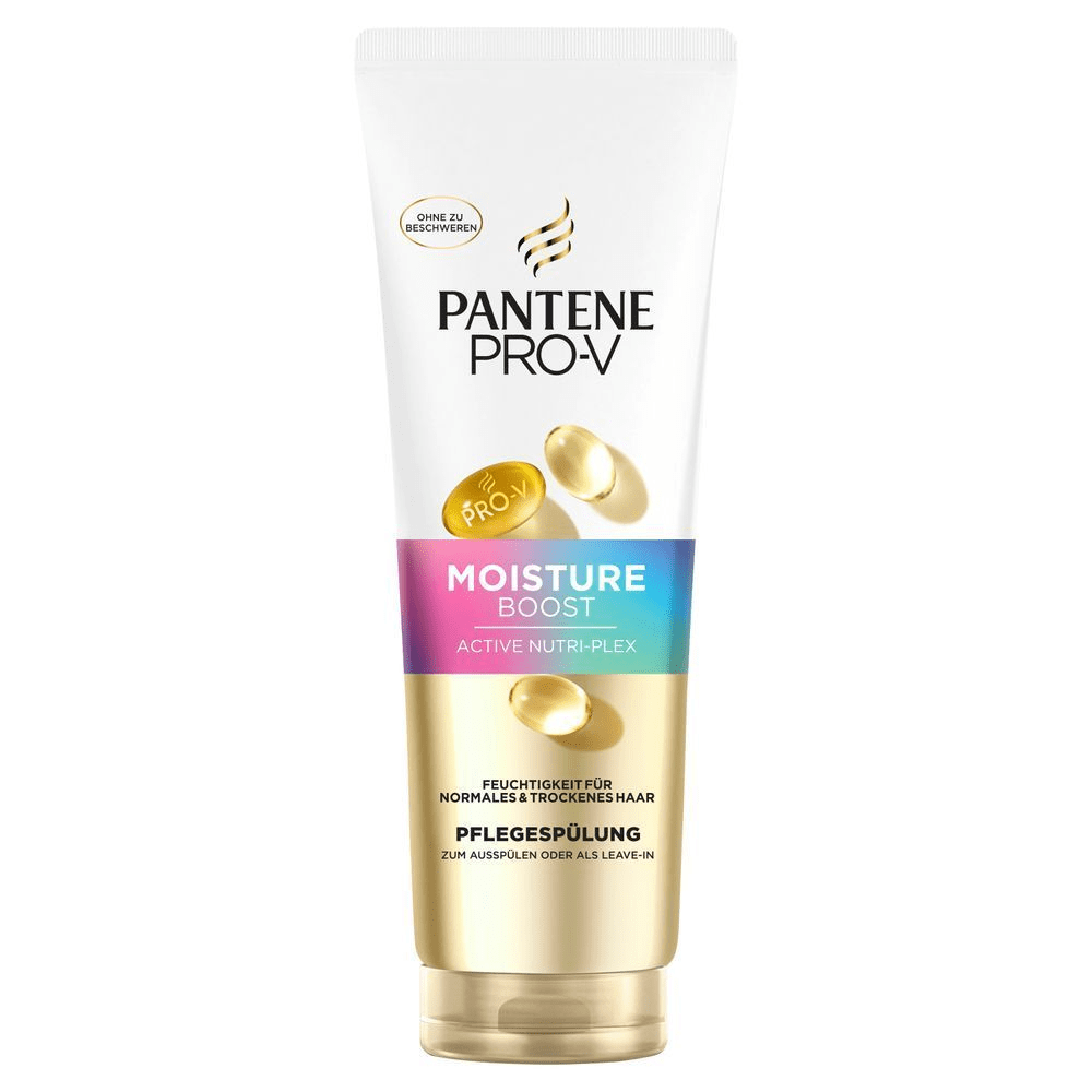 Bild: PANTENE PRO-V Moisture BOOST Schwerelose Spülung Normales und Trockenes Haar