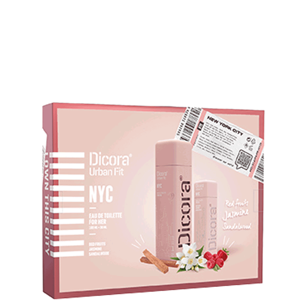 Bild: Dicora Urbin Fit NYC Geschenkset Eau de Toilette 100 ml + Eau de Toilette 30 ml 