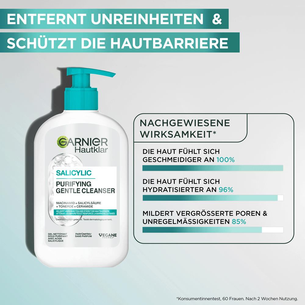 Bild: GARNIER Hautklar Hydrating Deep Cleanser 