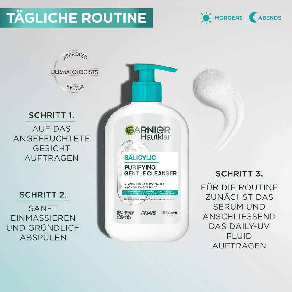 Bild: GARNIER Hautklar Hydrating Deep Cleanser 