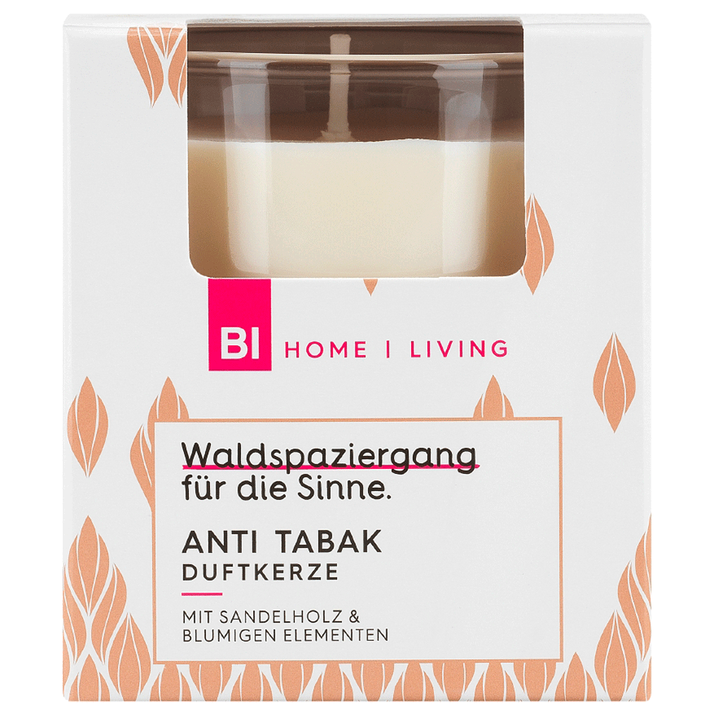 Bild: BI HOME Living Duftkerze Anti Tabak