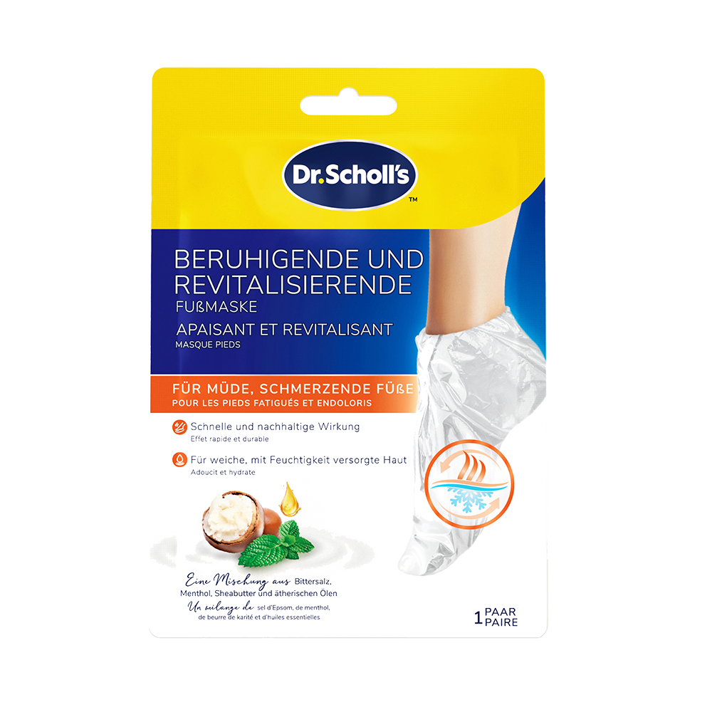 Bild: Scholl Beruhigende und Revitalisierende Fußmaske 