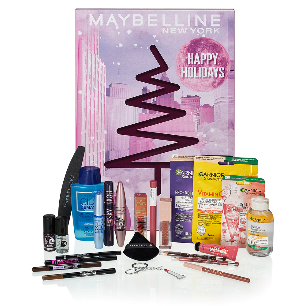 Bild: MAYBELLINE Adventskalender 24-Türer 2025 