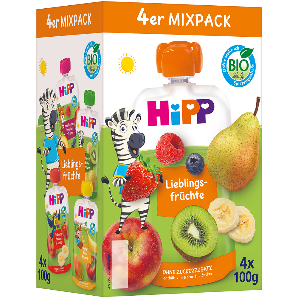 Bild: HiPP Quetschie Mixpack