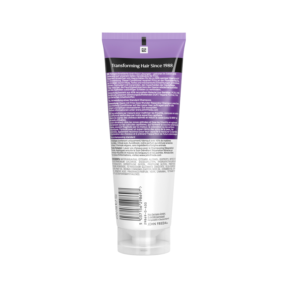 Bild: JOHN FRIEDA FRIZZ EASE Frizz Ease Wunder Reparatur Conditioner 