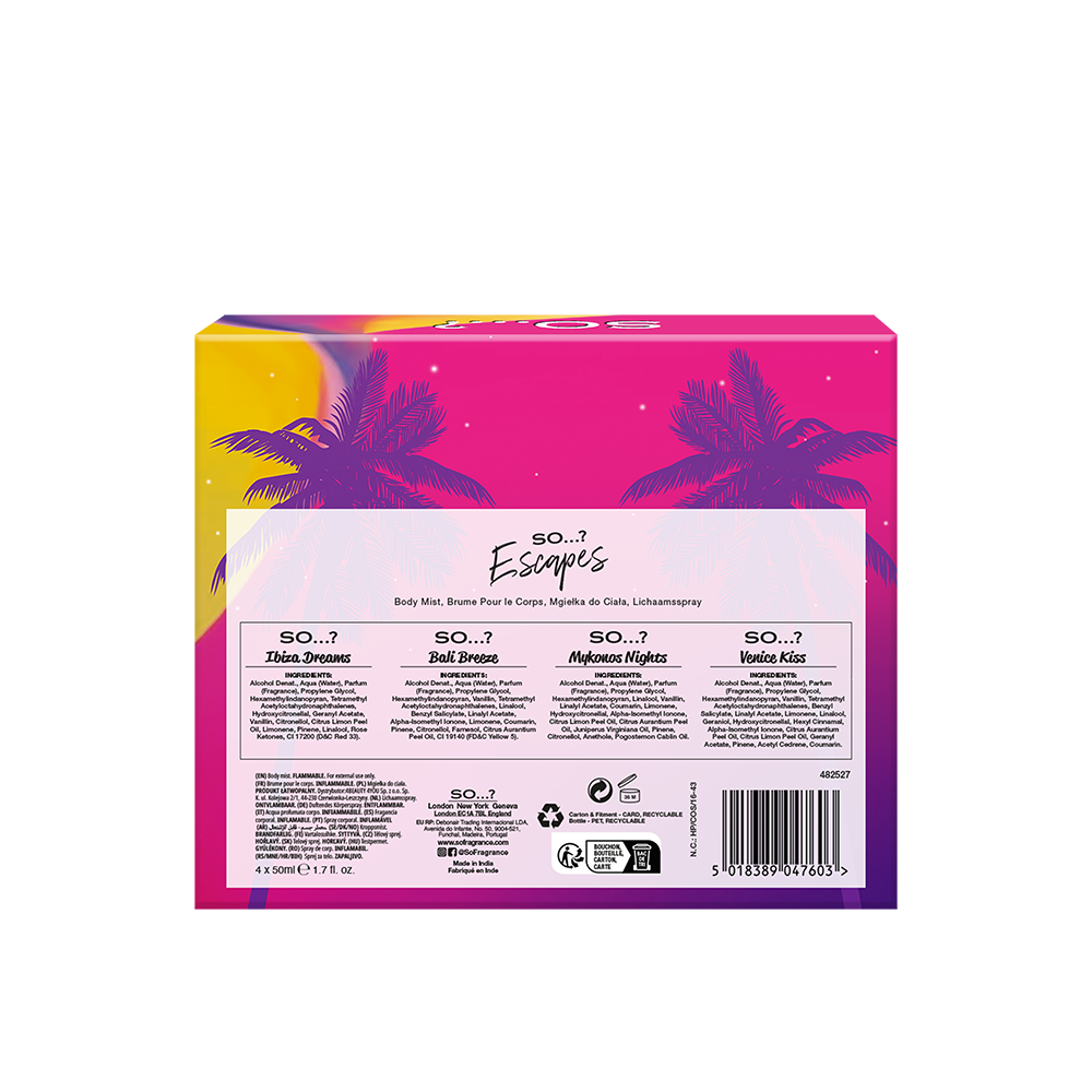 Bild: SO...? Body Mist Set Escapes 