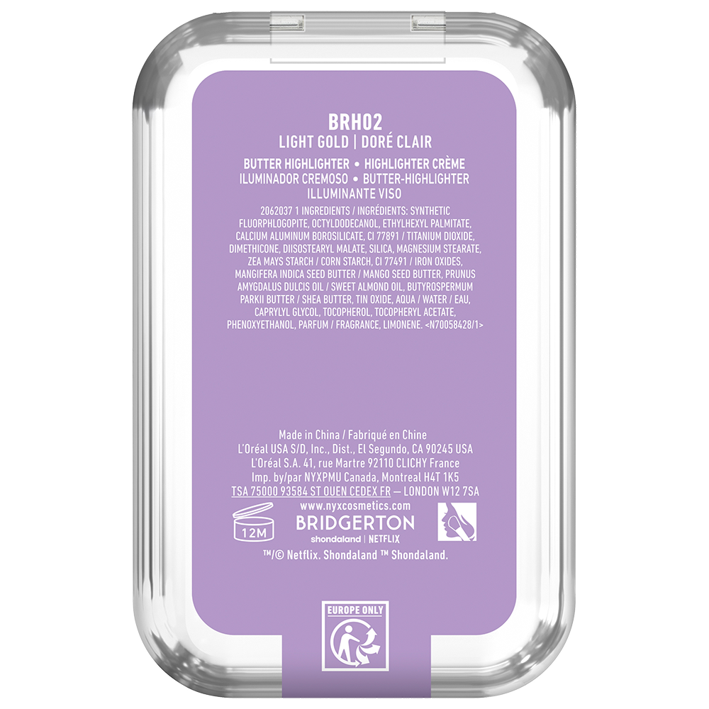 Bild: NYX Professional Make-up Bridgerton Royal Highlighter 02