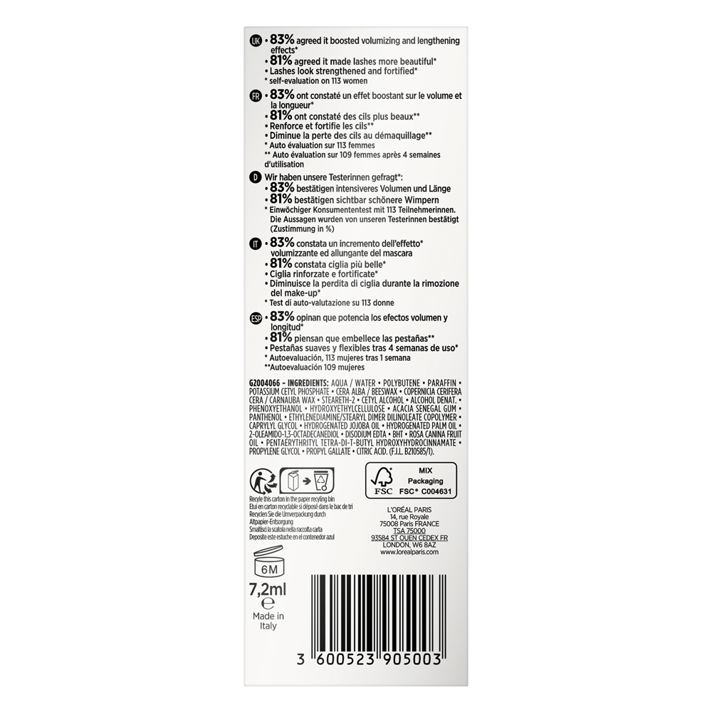 Bild: L'ORÉAL PARIS Lash Paradise Primer weiß