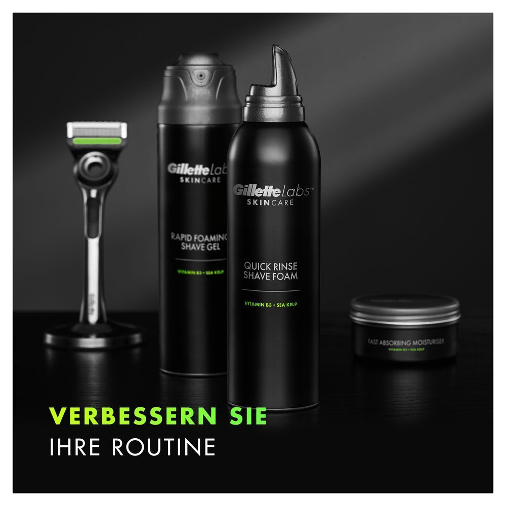 Bild: Gillette Labs schnell abzuwaschender Rasierschaum für Männer 