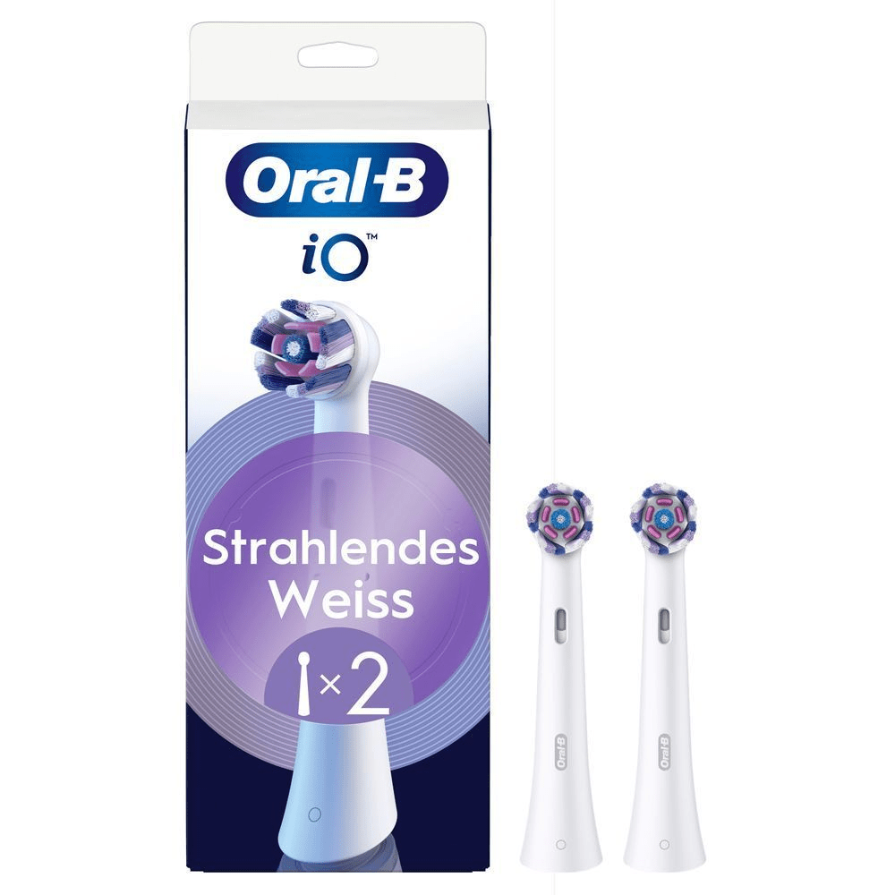 Bild: Oral-B iO Strahlendes Weiss, Original Aufsteckbürsten, Weiß 