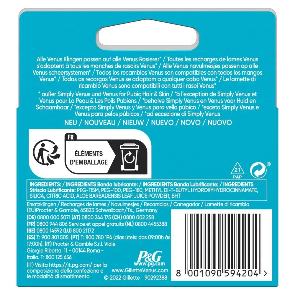 Bild: Gillette Venus Smooth Klingen 