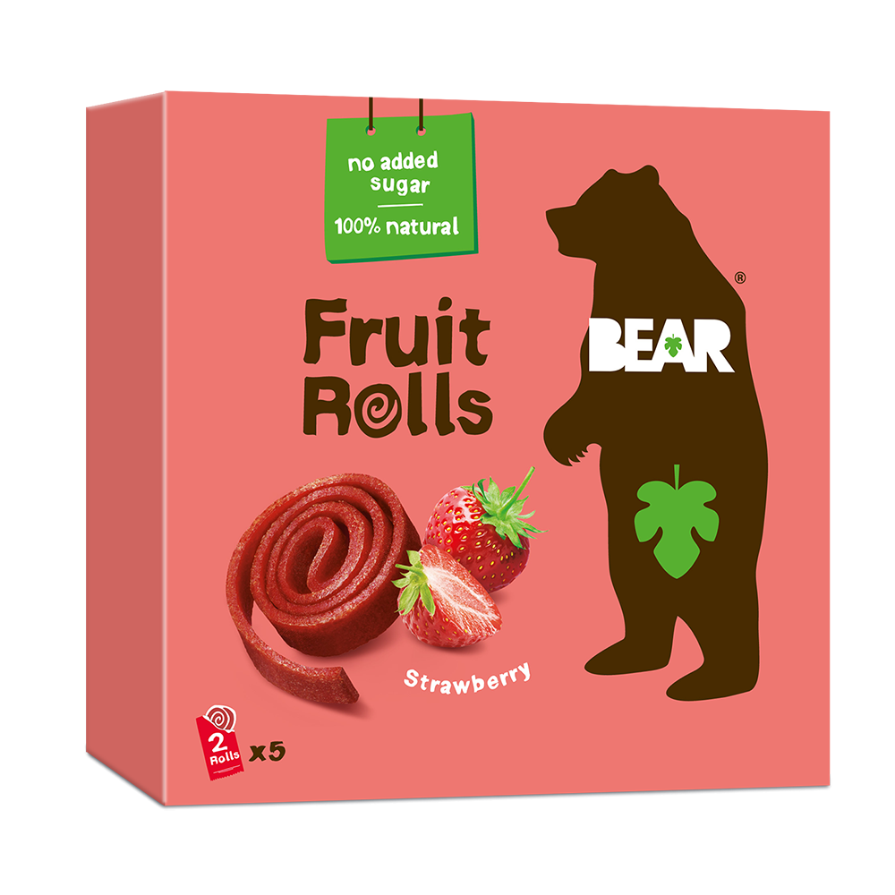 Bild: Bear Fruit Rolls Strawberry 