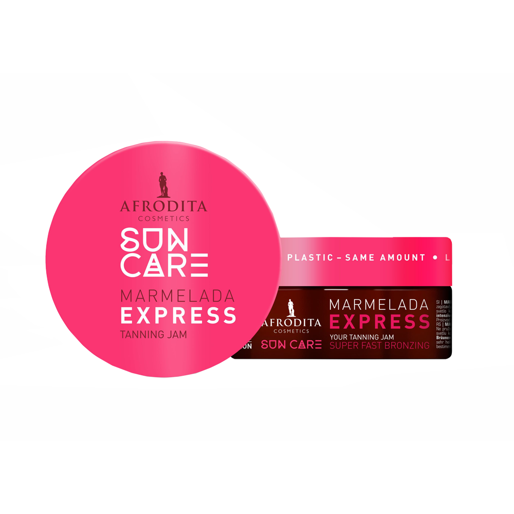 Bild: AFRODITA Cosmetics Sun Care Bräunungs Marmelade Express 