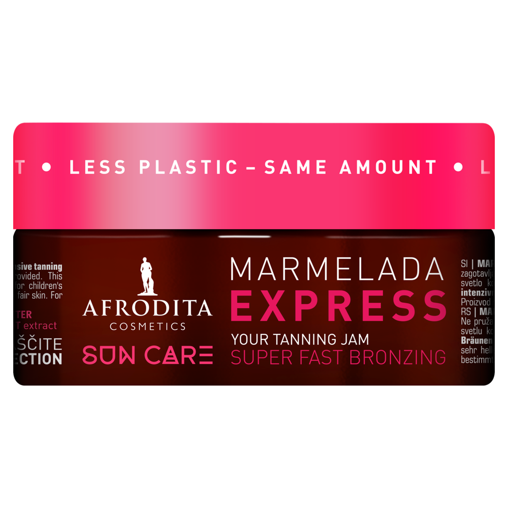 Bild: AFRODITA Cosmetics Sun Care Bräunungs Marmelade Express 