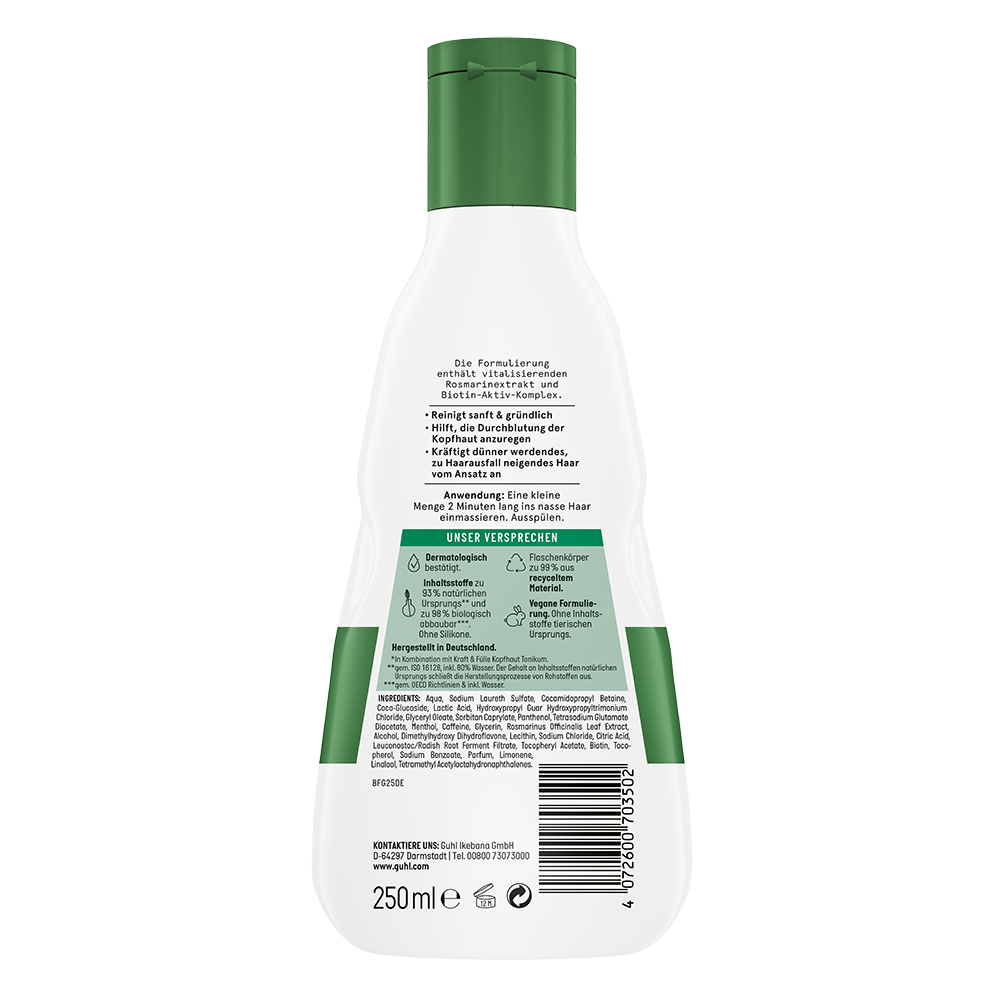 Bild: GUHL Shampoo Kraft und Fülle 