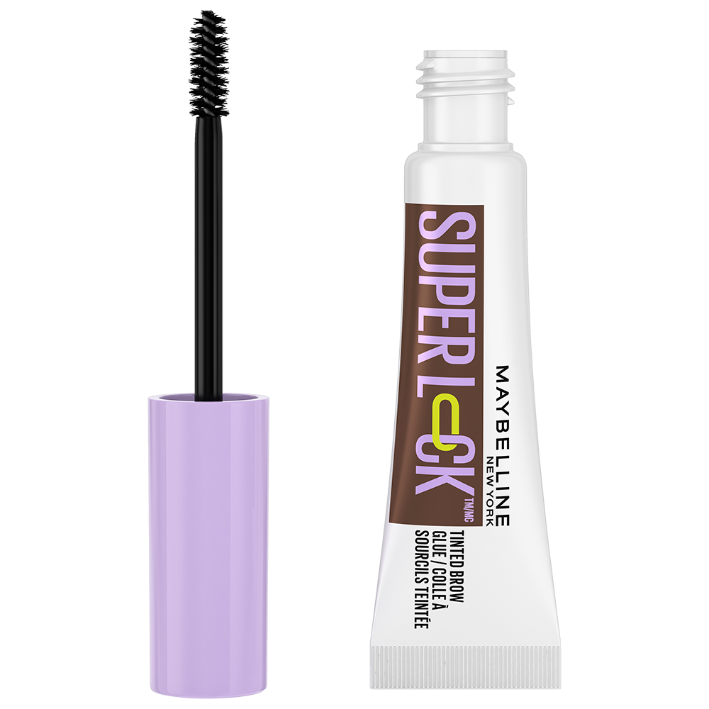 Bild: MAYBELLINE Super Lock Brow Glue Augenbrauengel Deep Brown