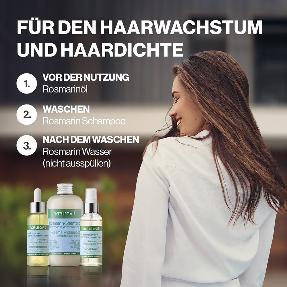 Bild: Naturavit Rosmarin Shampoo 
