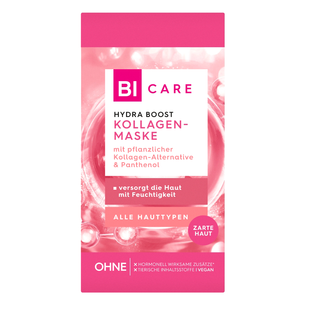 Bild: BI CARE Hydra Boost Kollagen Maske 