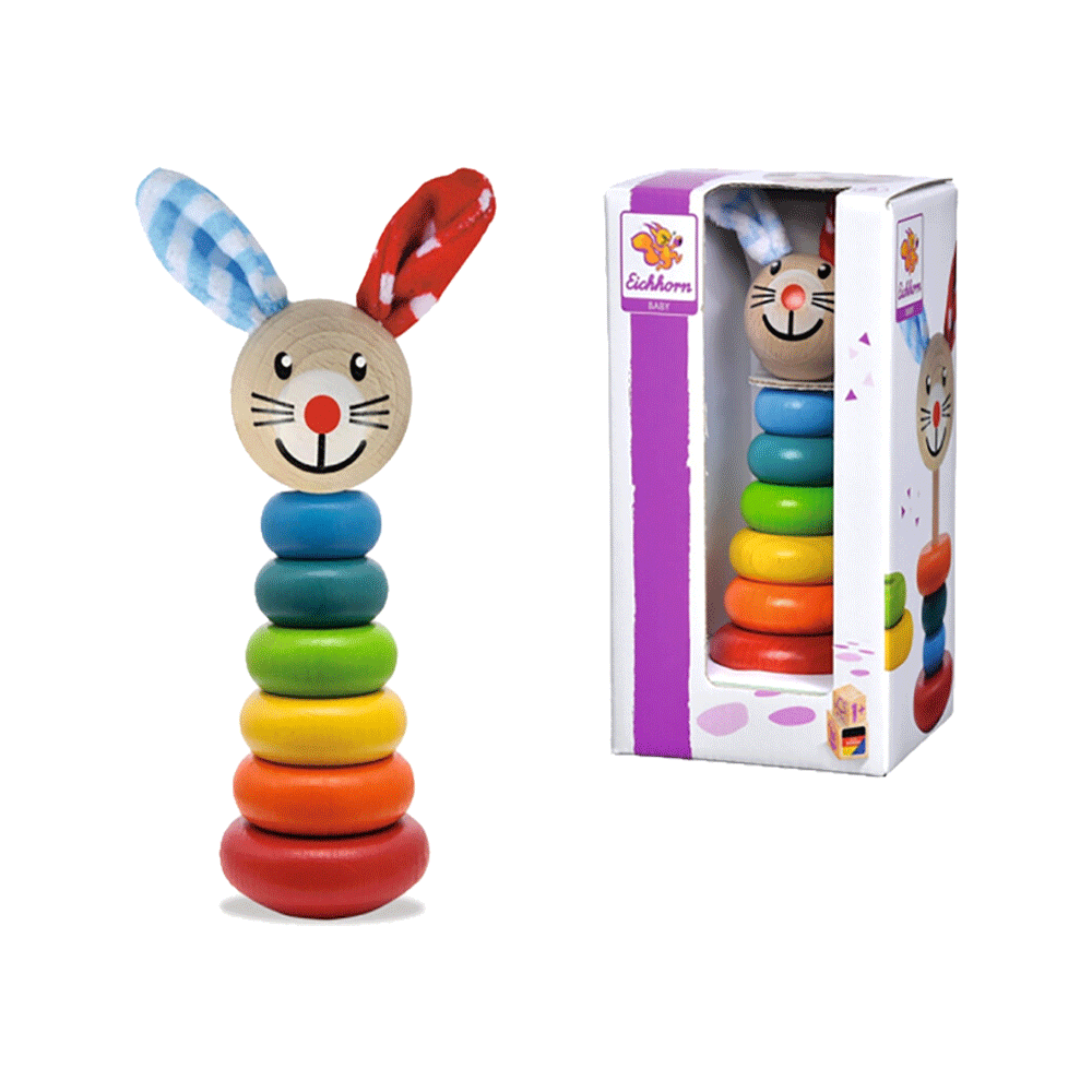 Bild: Eichhorn Steckfigur Hase 