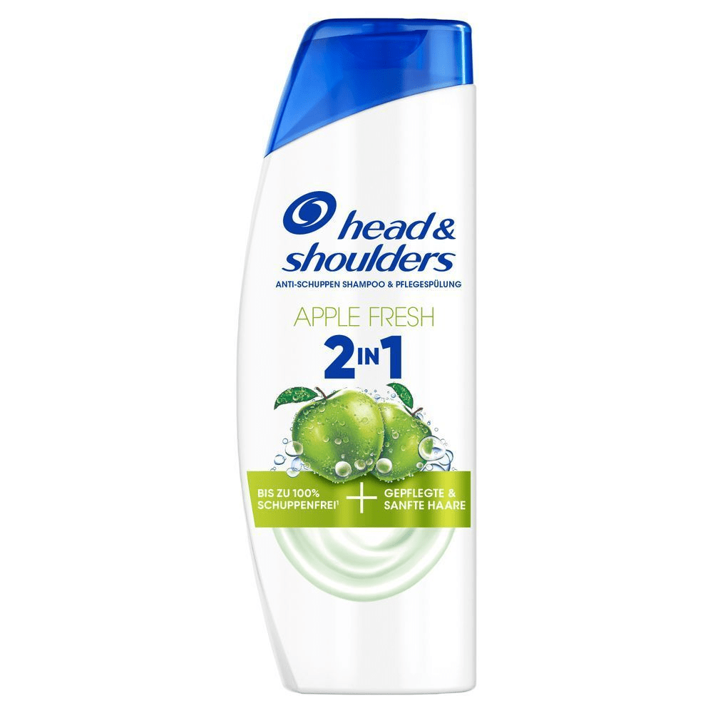 Bild: head & shoulders Apple Fresh 2-in-1 Anti-Schuppen Shampoo 