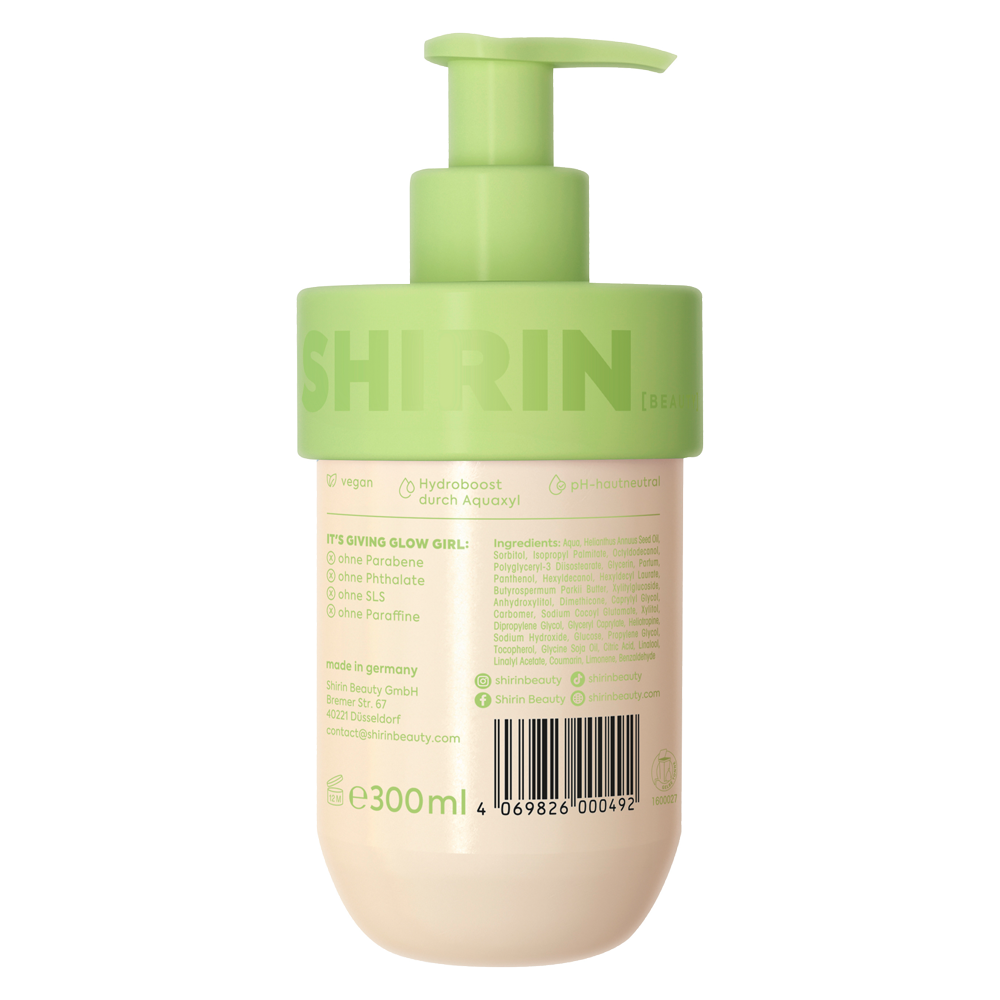 Bild: Shirin Beauty Body Milk Mango Matcha Latte 