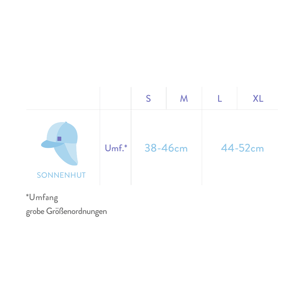 Bild: bambino mio Wende-Sonnenhut Schön L-XL