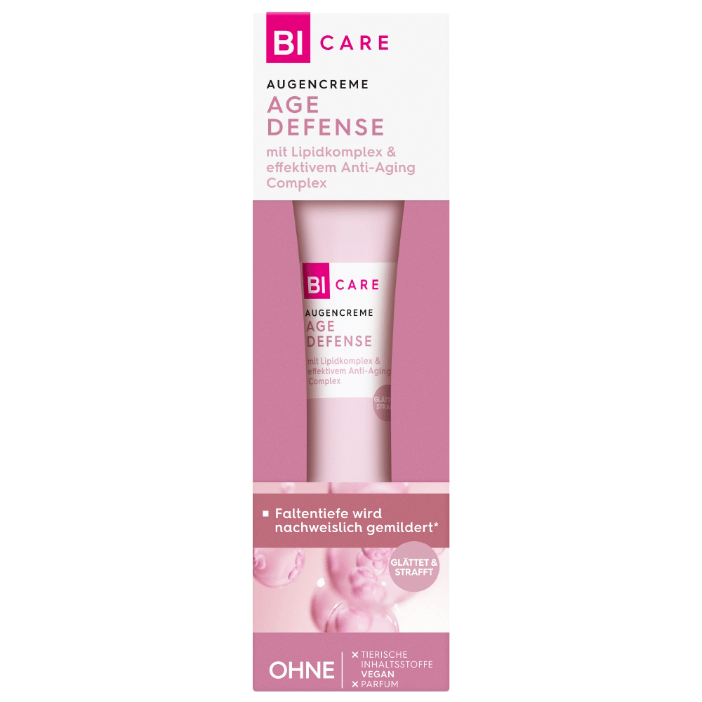 Bild: BI CARE Augencreme Age Defense 