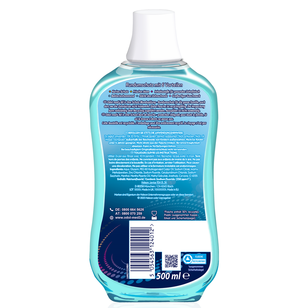 Bild: Odol-med3 Mundspülung All In One 500 ml 
