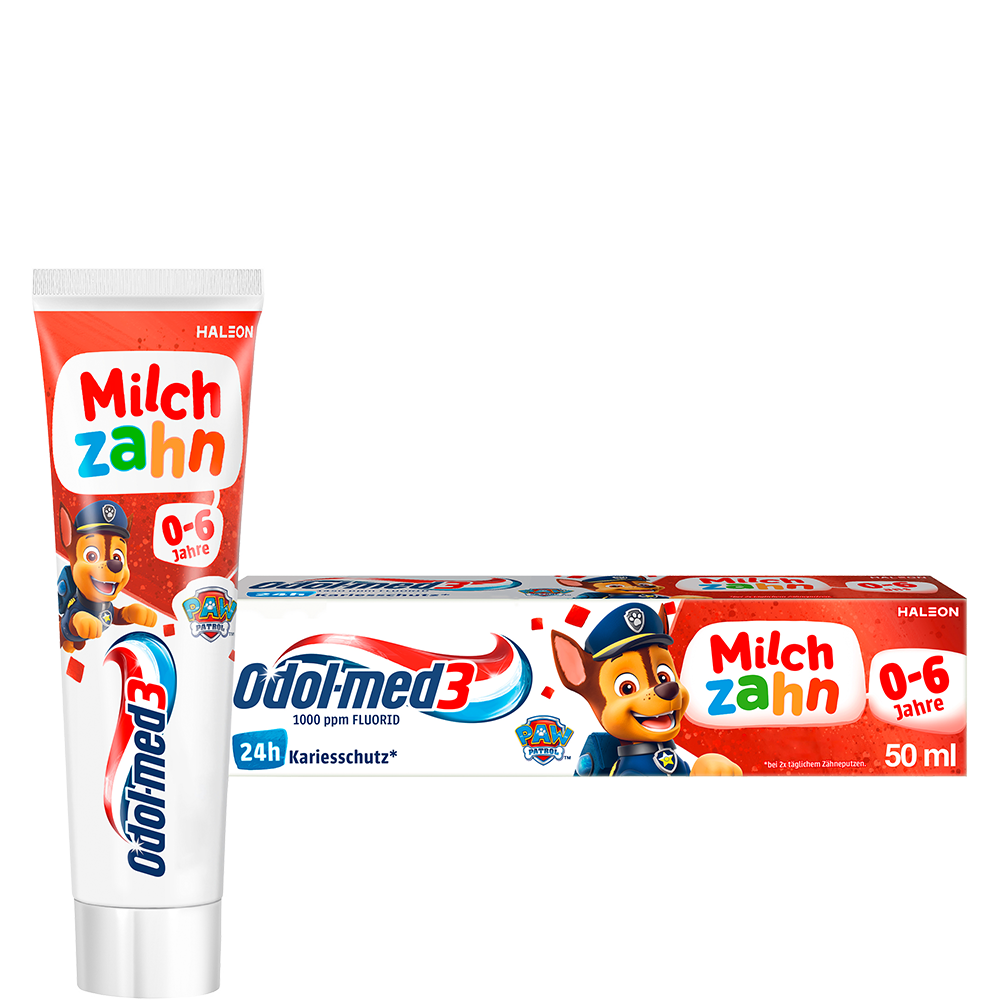 Bild: Odol-med3 Zahnpasta Milchzahn 0-6 Jahre 