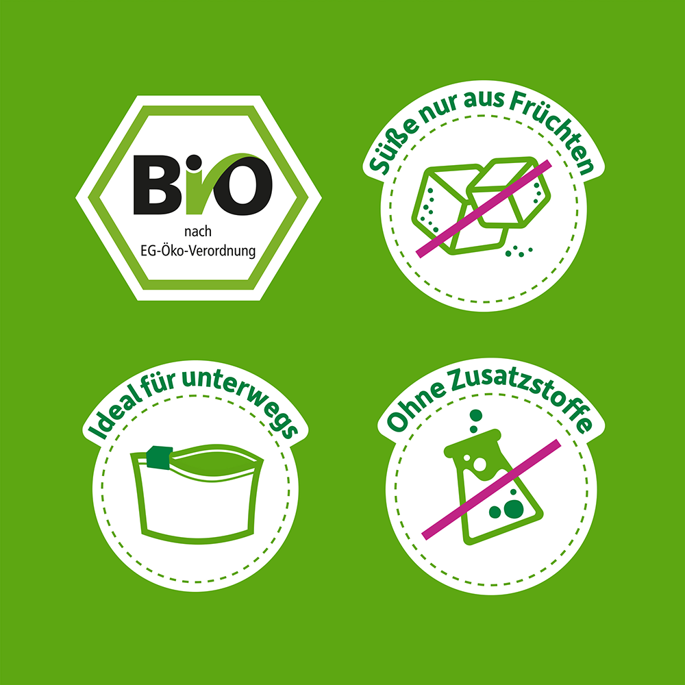 Bild: Freche Freunde Frecher Riegel Rote Traube, Banane und Aronia 