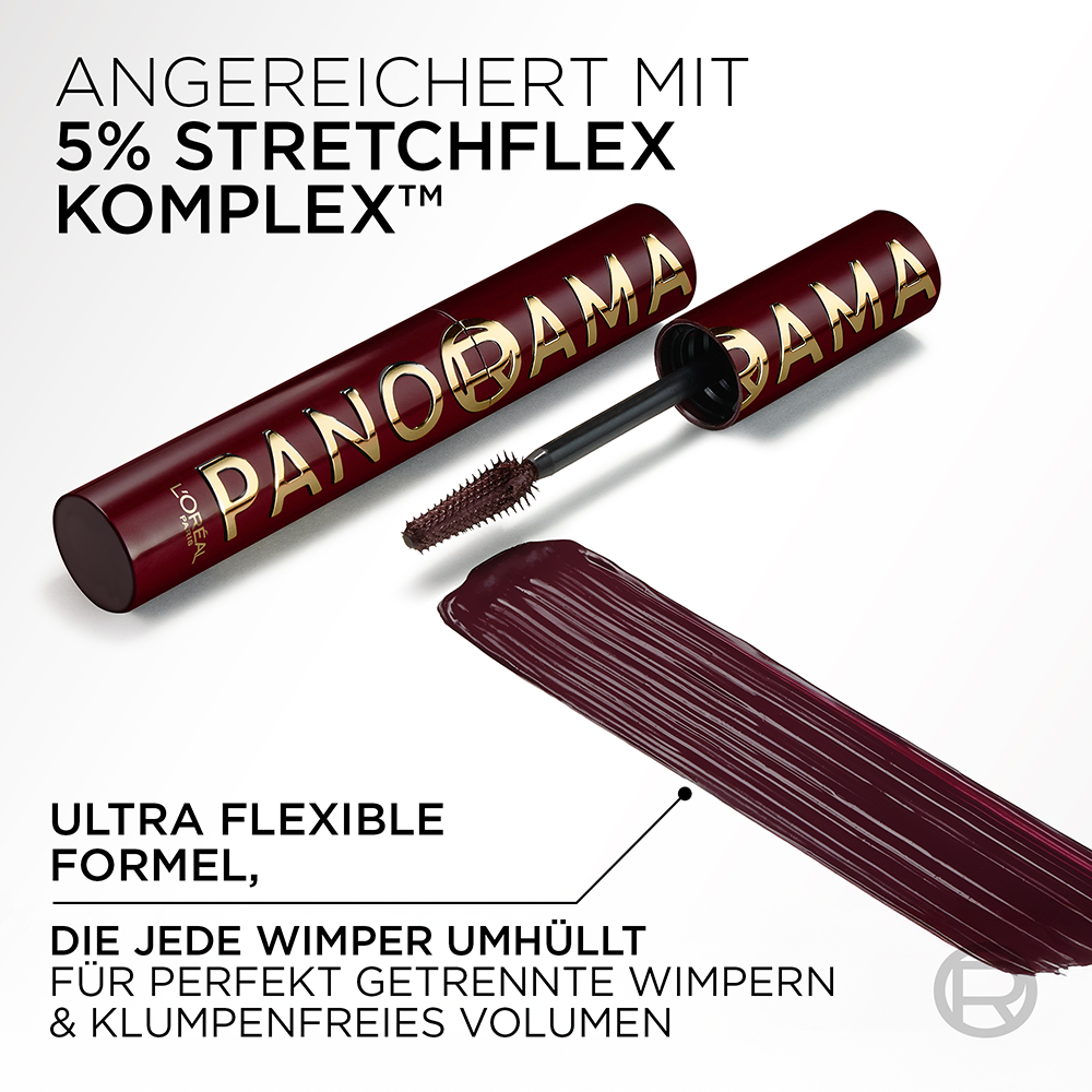 Bild: L'ORÉAL PARIS Volume Million Lashes Panorama Chromatic Mascara Bordeaux