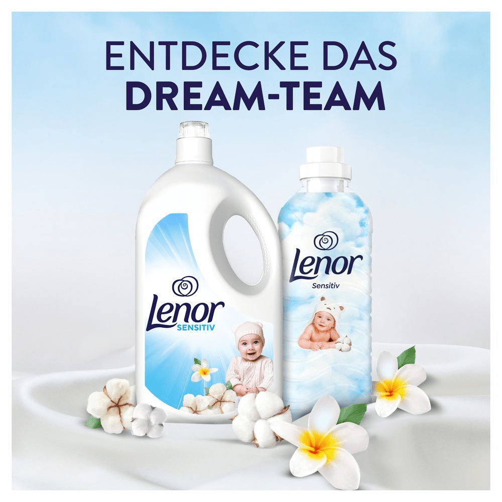 Bild: Lenor Flüssigwaschmittel, Sensitiv 