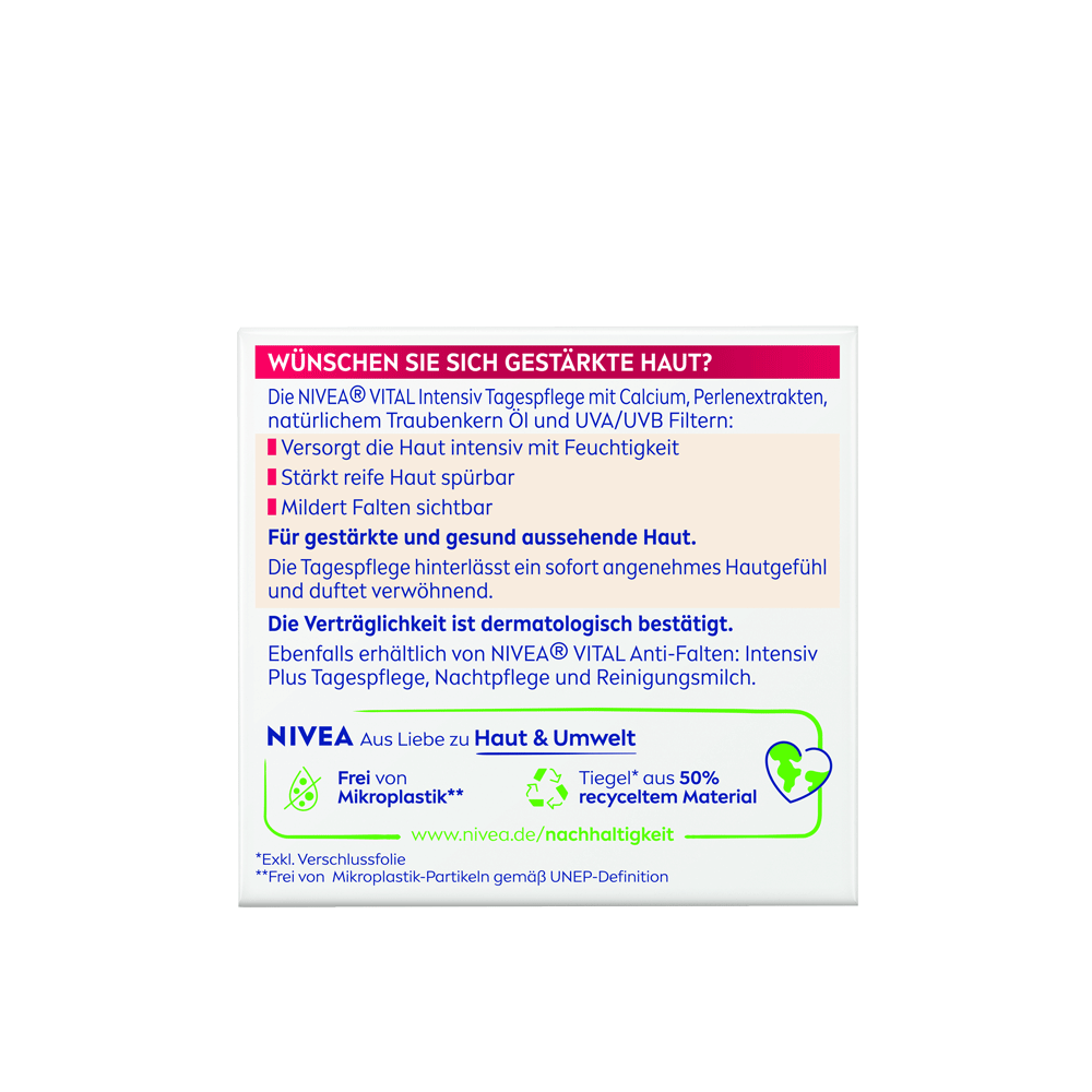 Bild: NIVEA VITAL Intensiv Tagespflege Anti-Falten 