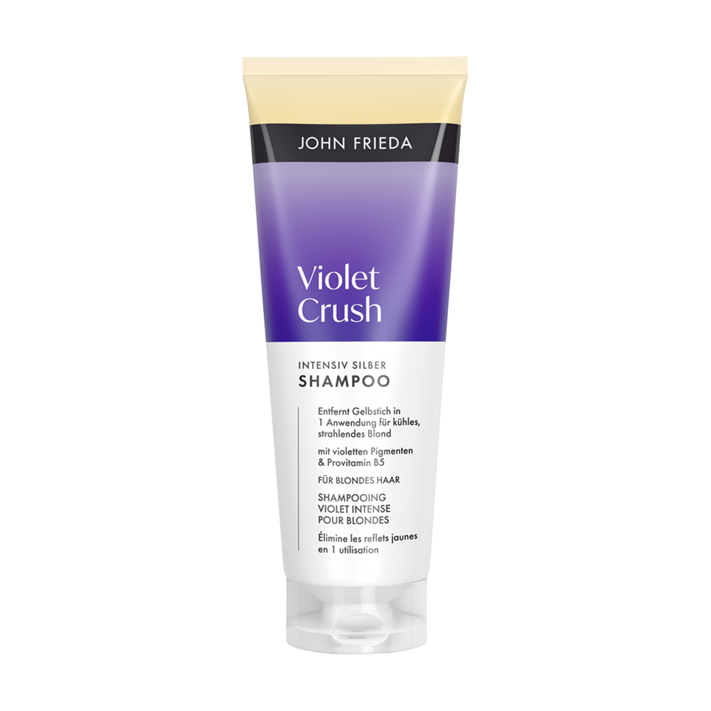 Bild: JOHN FRIEDA Violet Crush Intensiv Silber Shampoo 