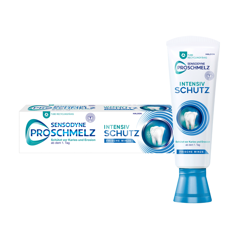 Bild: SENSODYNE Proschmelz Intensiv Schutz Frische Minze 