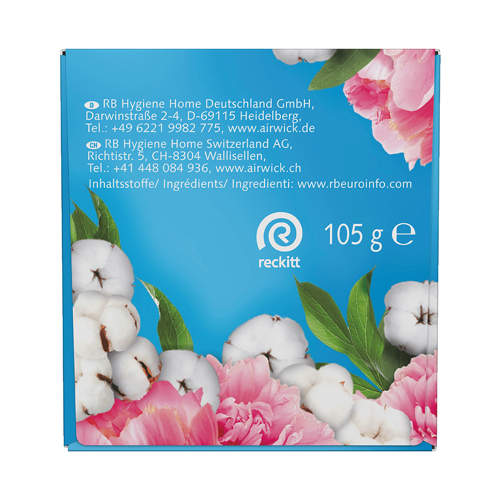 Bild: AIRWICK Wohlfühlkerze Cotton Flower Dream 