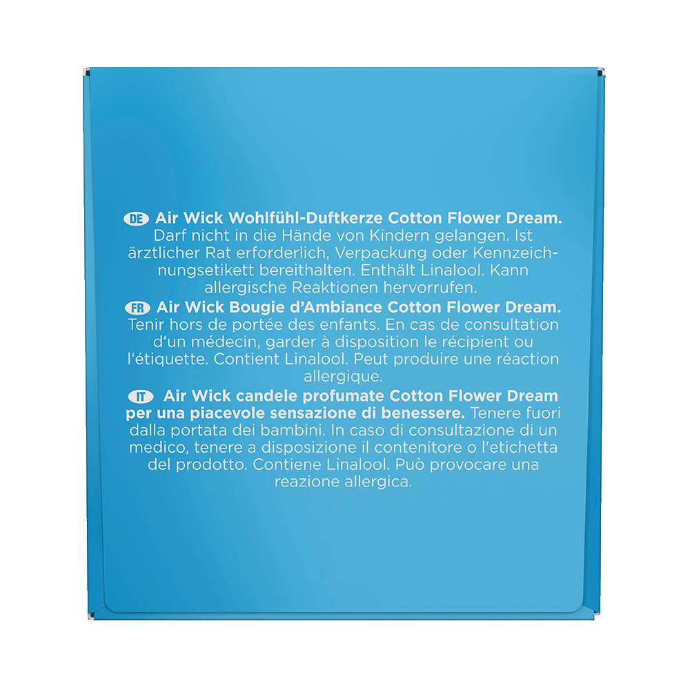 Bild: AIRWICK Wohlfühlkerze Cotton Flower Dream 