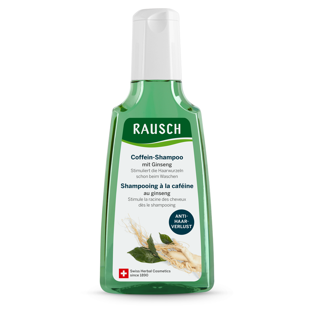 Bild: RAUSCH Ginseng Coffein Shampoo 
