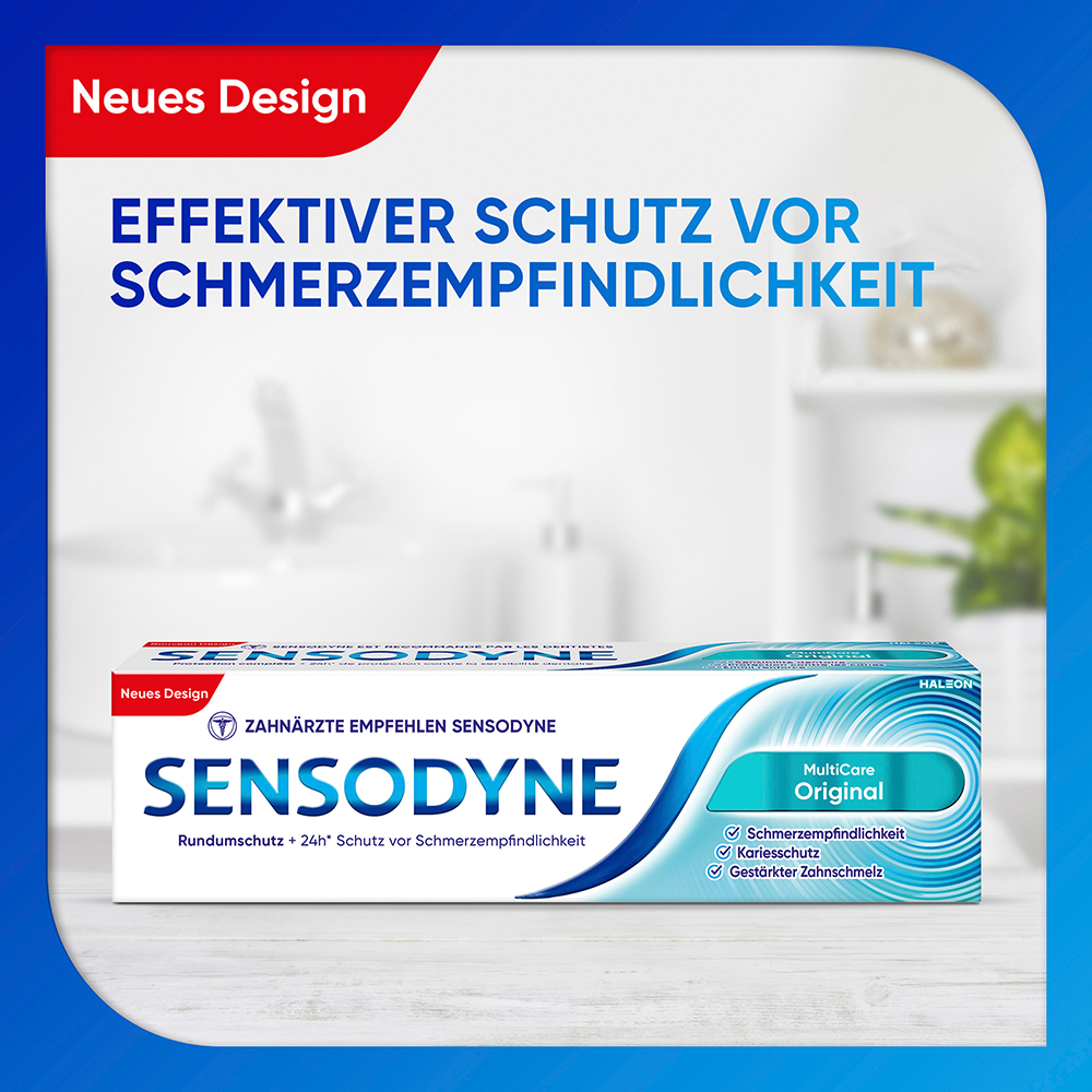 Bild: SENSODYNE Zahnpasta Multi Care Original 