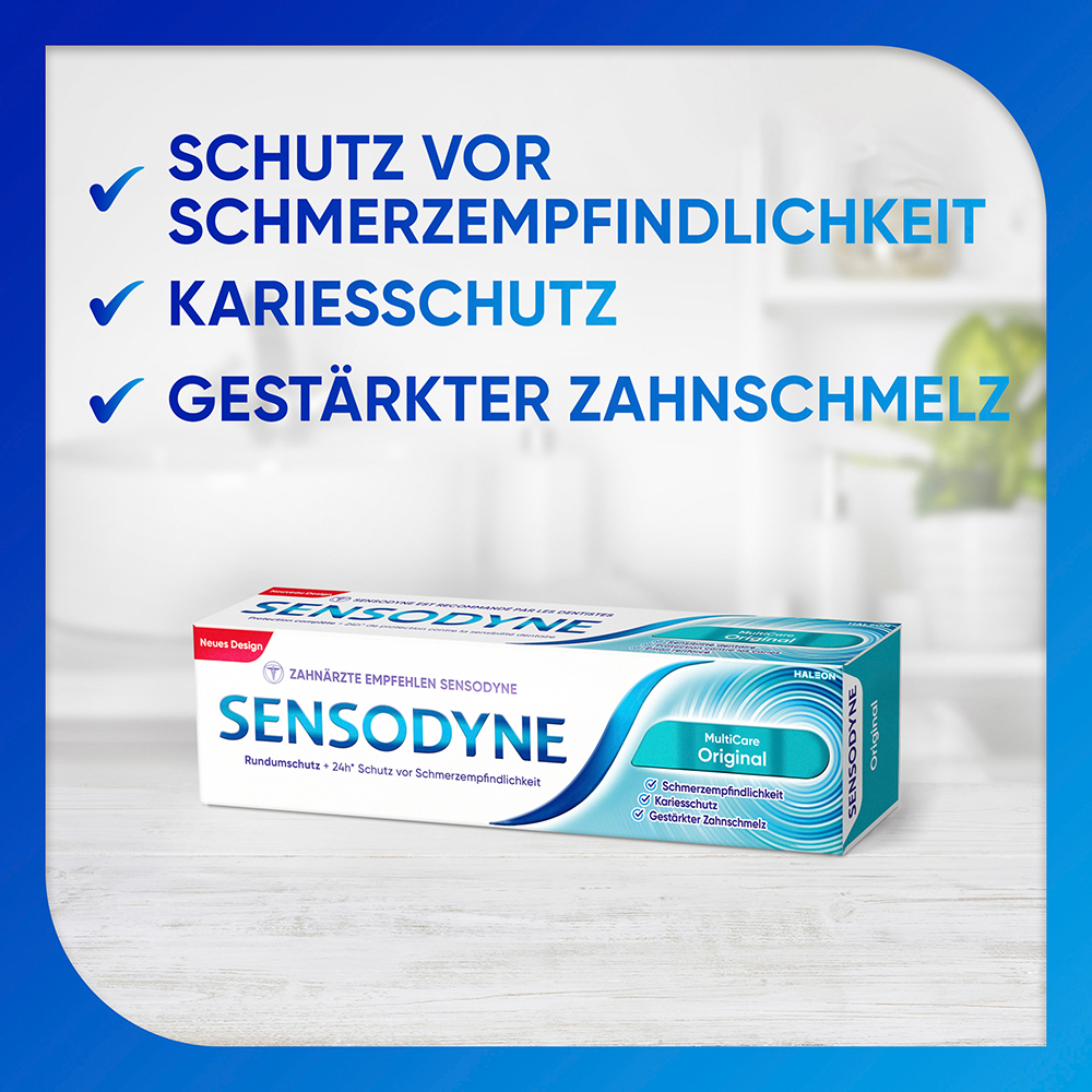 Bild: SENSODYNE Zahnpasta Multi Care Original 